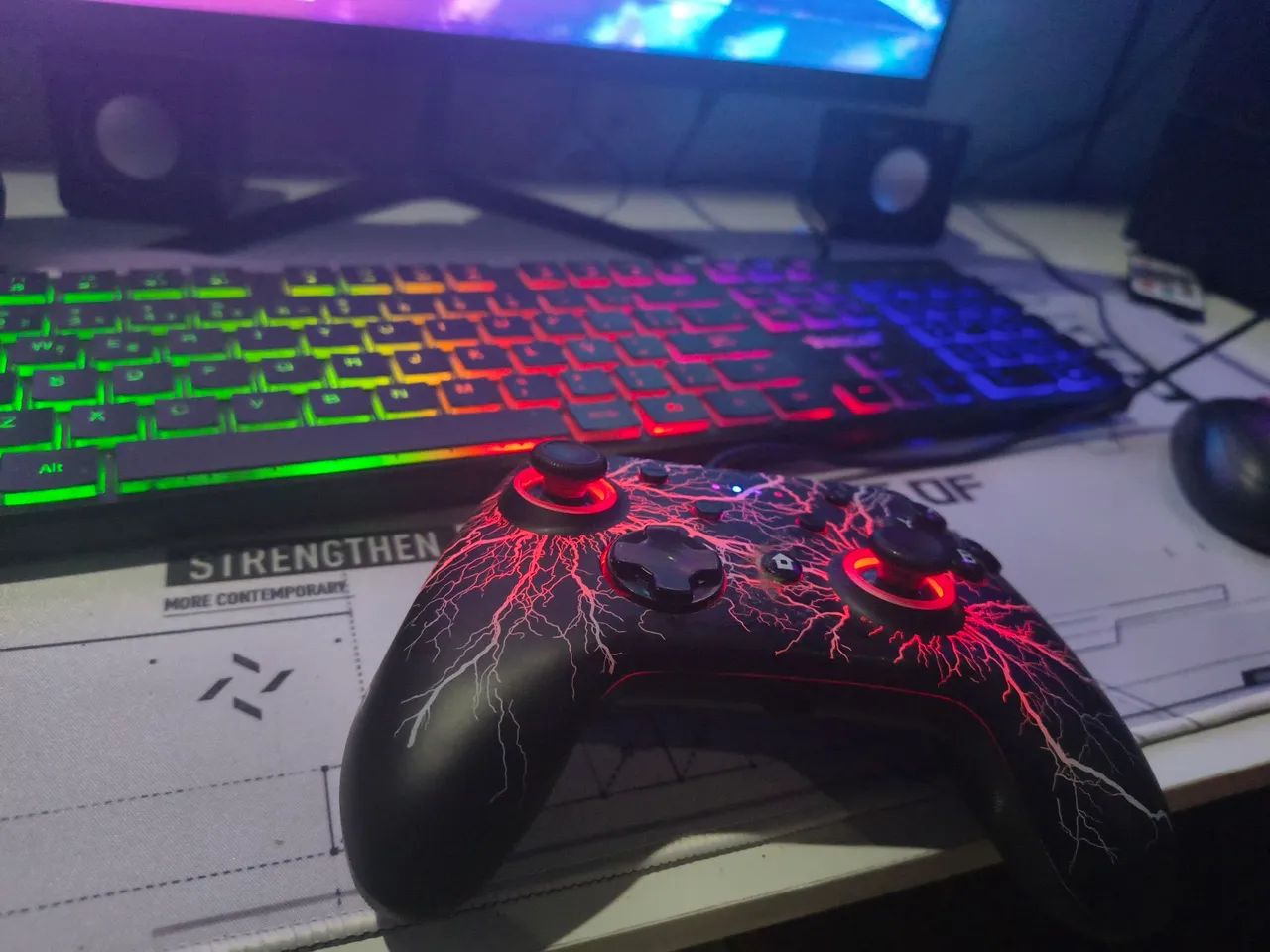Controle switch sem fio bluetooth e Android/Pc/ gamer  - Foto 4