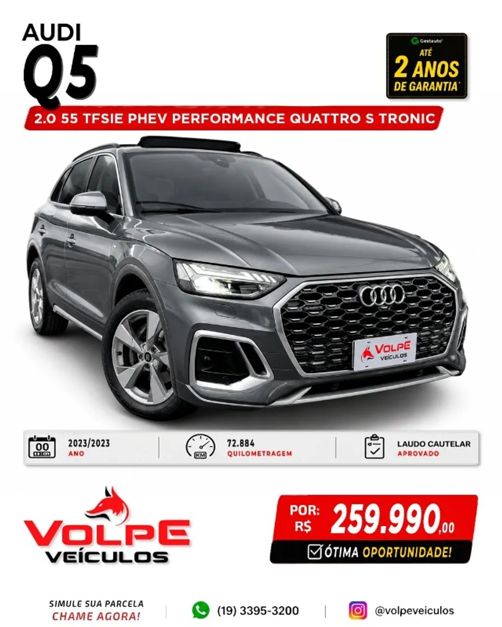 Audi Q5 Q5 SB Perf. 2.0 TFSIe S.Tr. Qt (Hib.) 2023