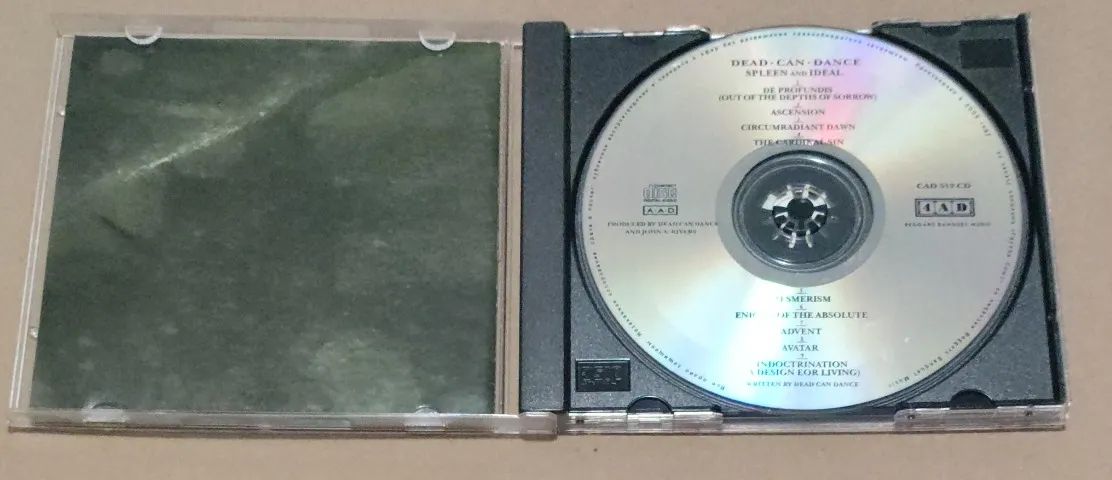 CD - DEAD CAN DANCE - SPLEEN AN IDEAL - 1985 - Foto 2