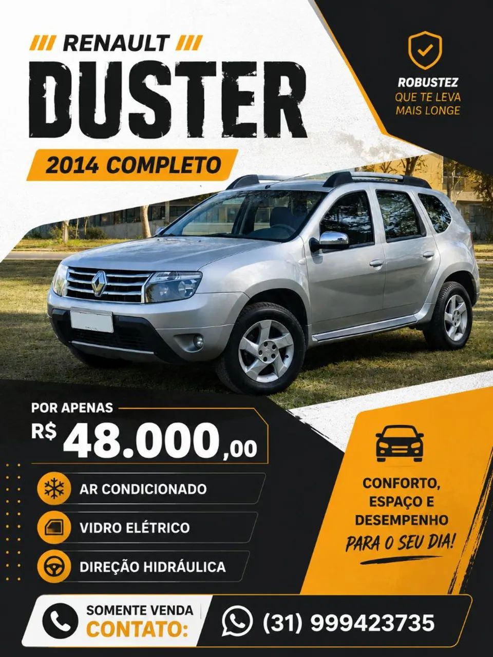 Renault Duster DUSTER DYNAMIQUE 1.6 FLEX 16V MEC. 2014