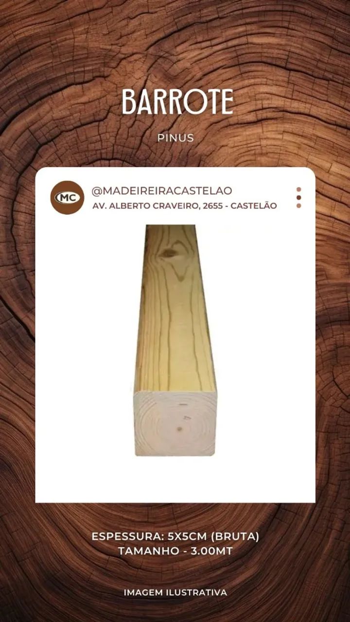 BARROTE DE PINUS 