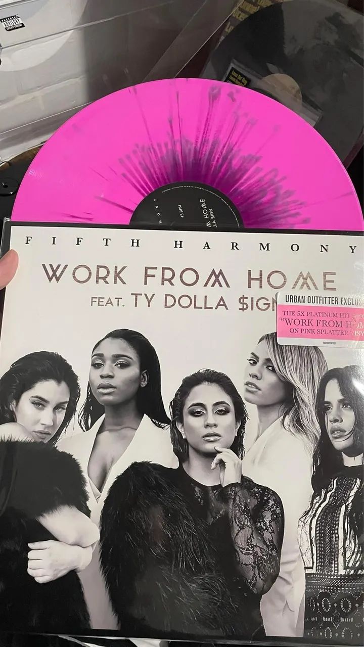 Vinil Single 12? work from home UO exclusive 