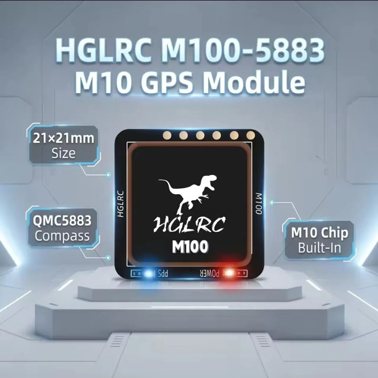 Gps hglrc 5883 - Foto 2