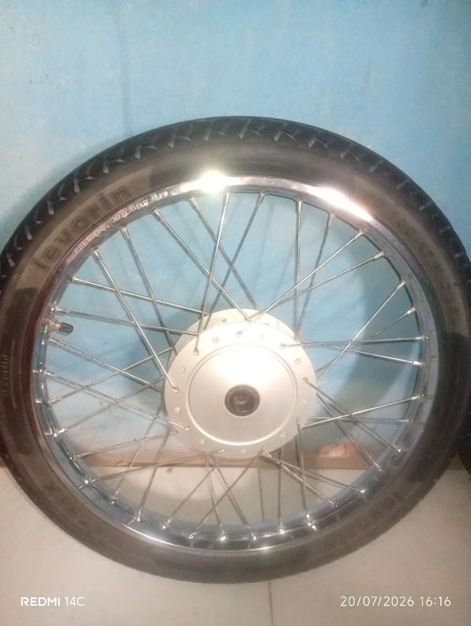 Vendo dois rodados completos de Honda pop 100 - Foto 2