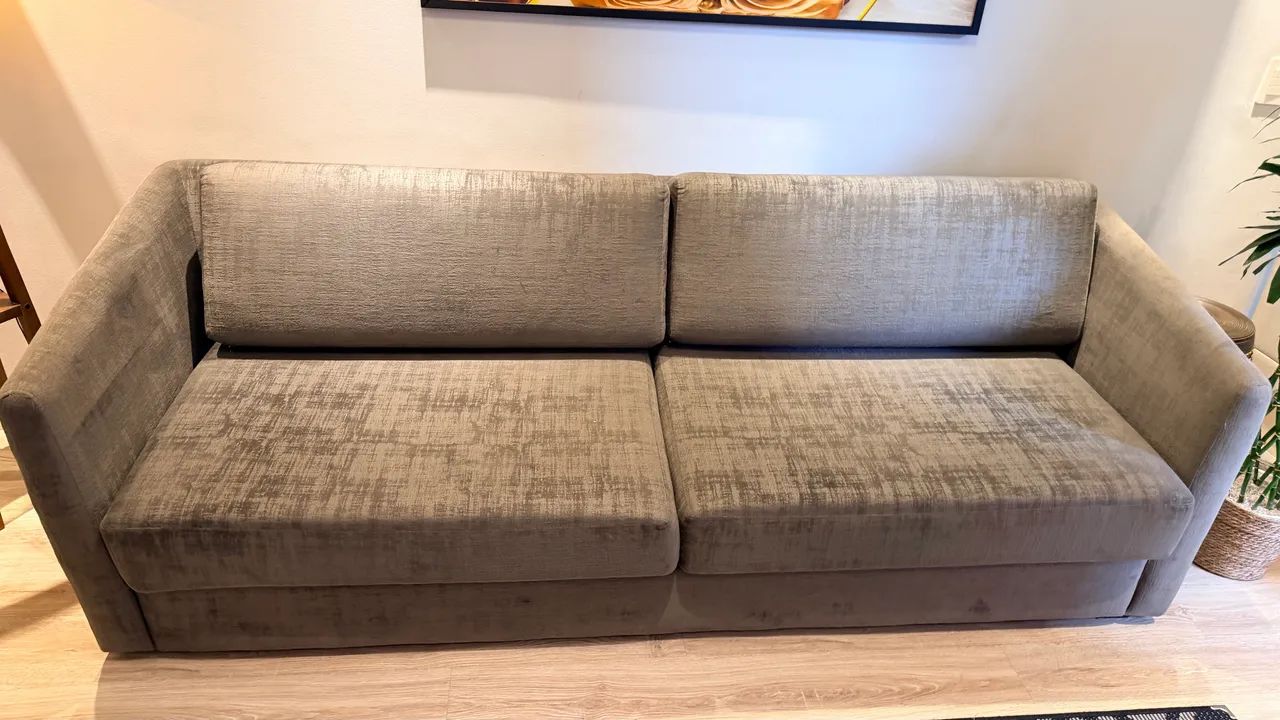 Sofa  Tecido Suede - Foto 2
