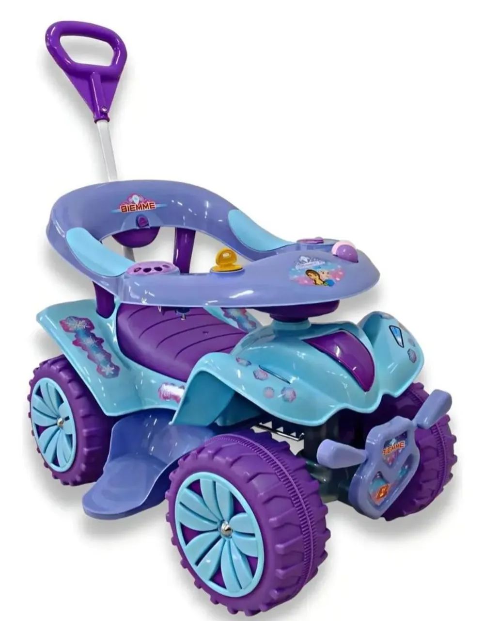 Carrinho de passeio da frozen perfeito 