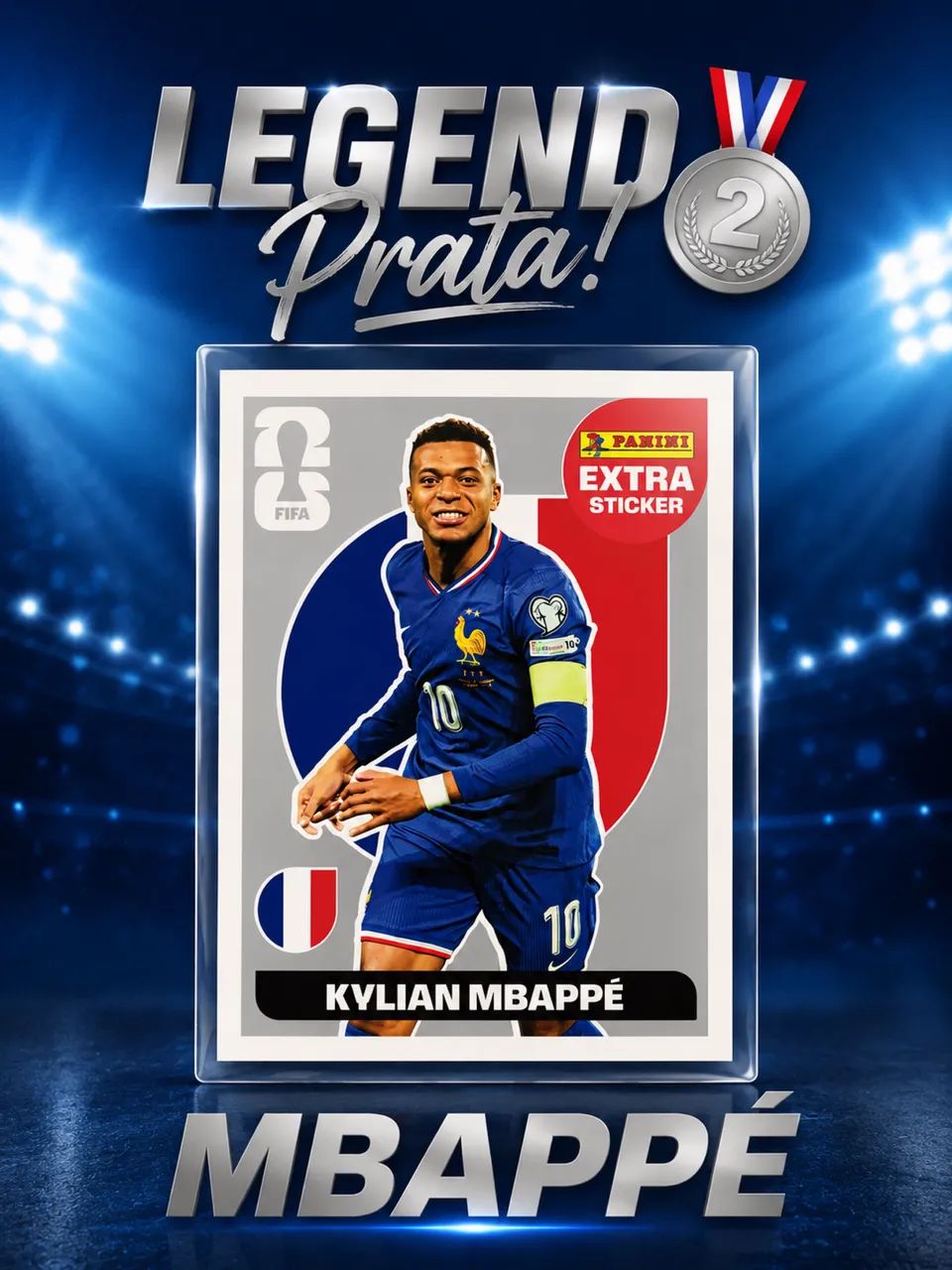 Legend MBAPPÉ Prata
