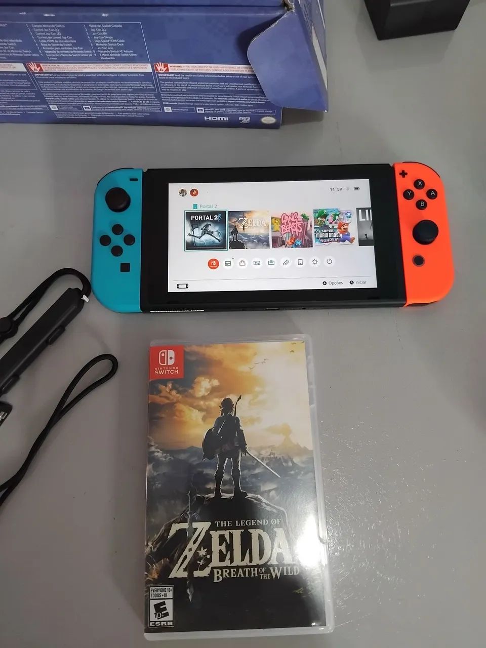 Nintendo Switch com jogo Zelda  - Foto 2