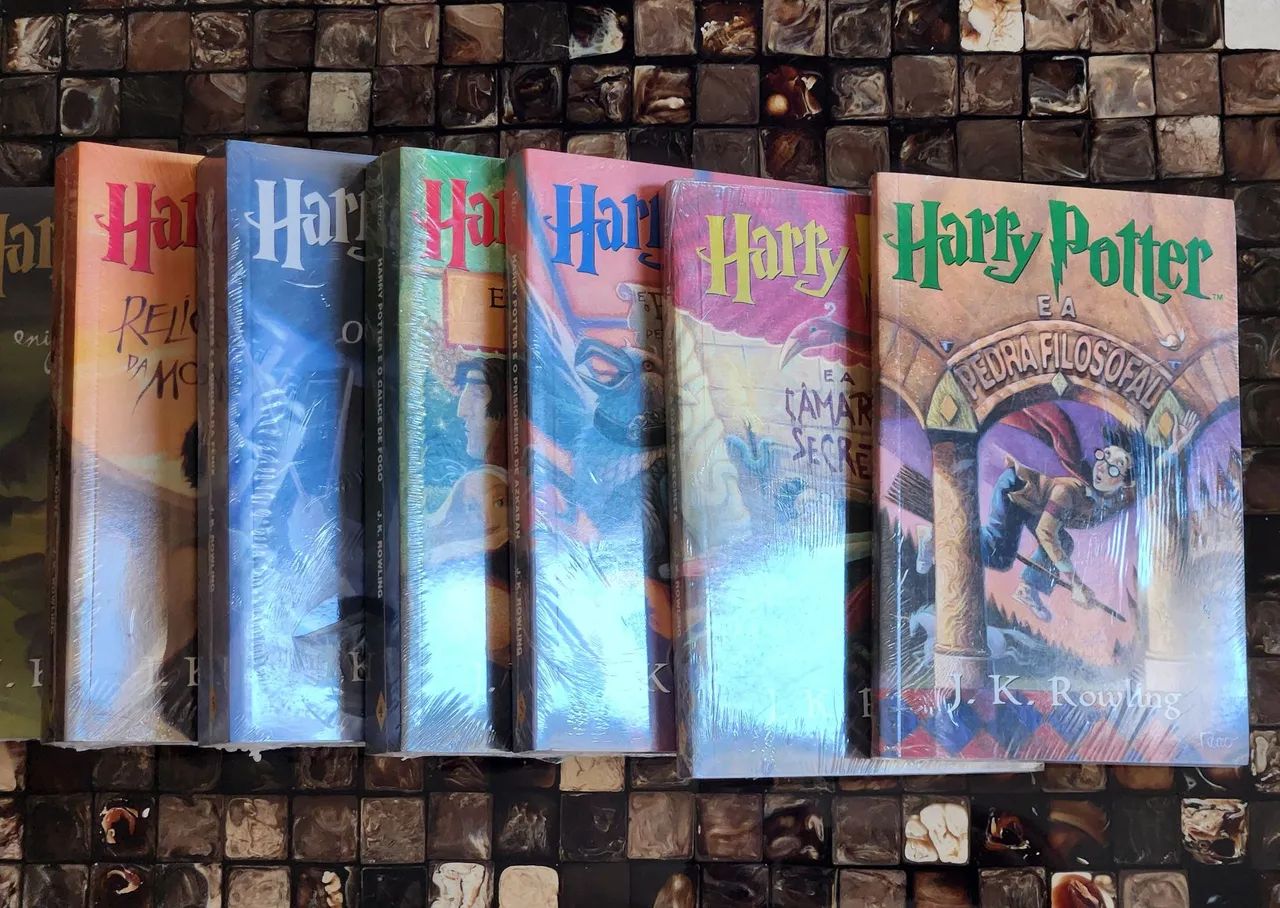 COLEÇÃO COMPLETA HARRY POTTER