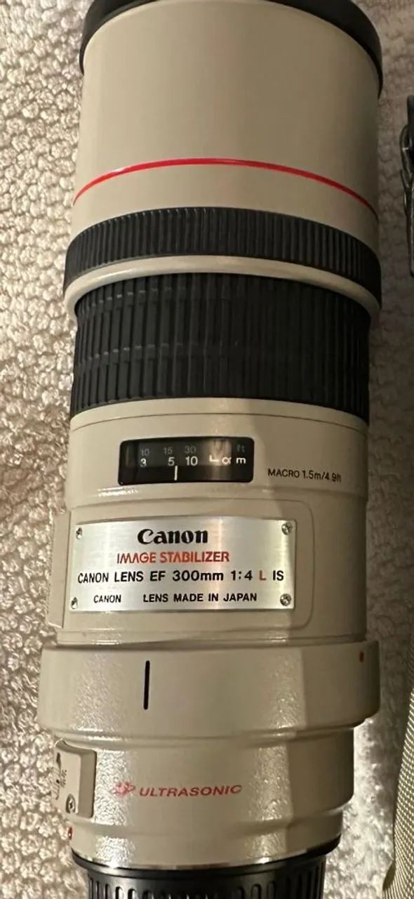 Canon 300mm 1:4 impecável  - Foto 3
