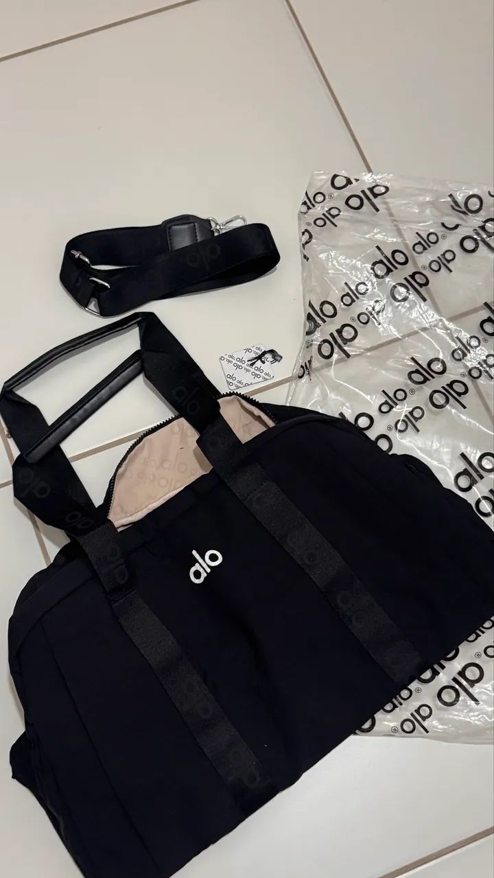 Bolsa Alo yoga preta  - Foto 2