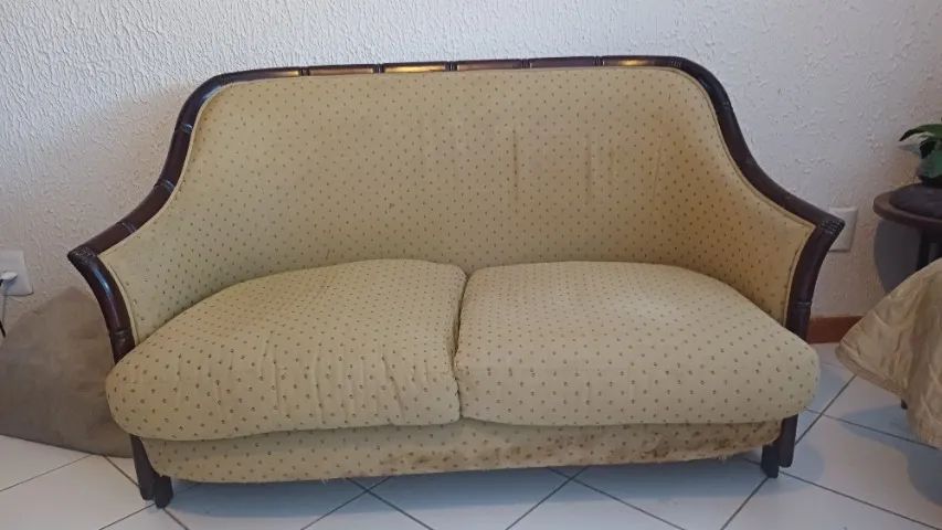 SOFÁ 02 LUGARES ESTILO ITALIANO  - Foto 2