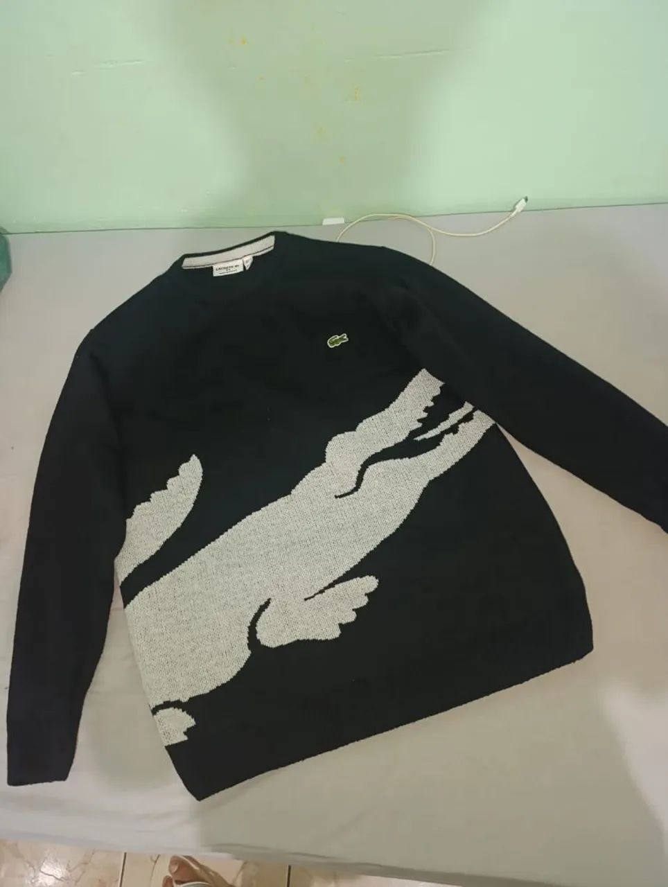 Suéter Lacoste tamanho g - Foto 2
