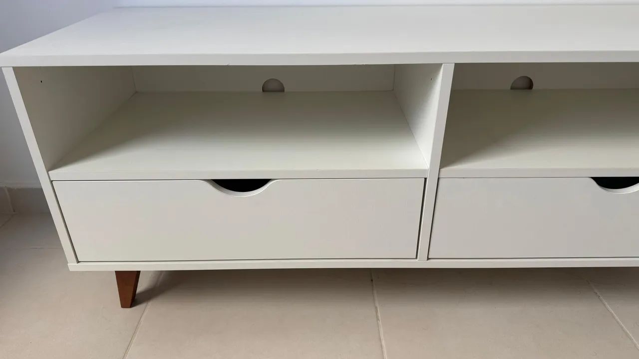 Rack branco Tok&Stok