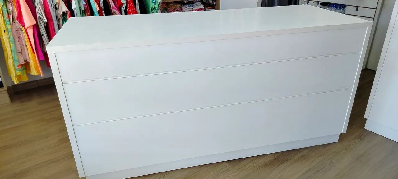 Balcão MDF branco (pra vender rápido) - Foto 5