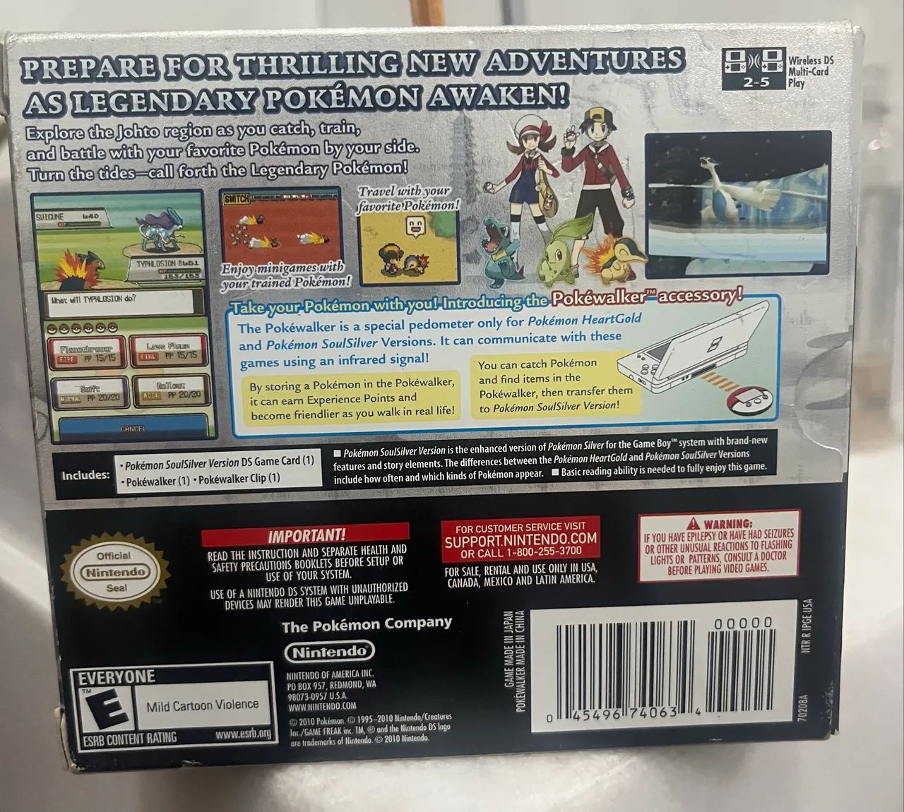 Pokémon soul silver original  - Foto 3