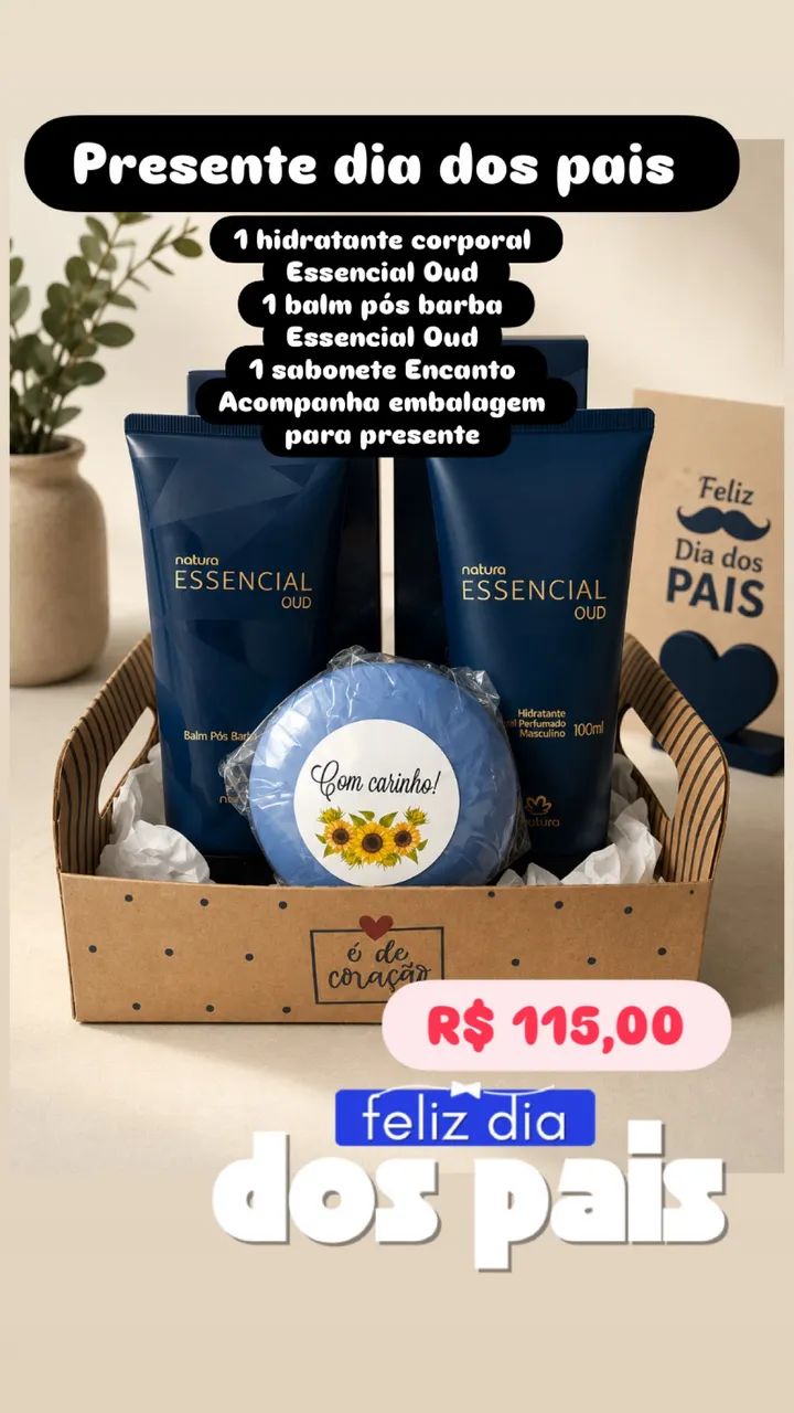 Presentes dia dos pais Natura  - Foto 4