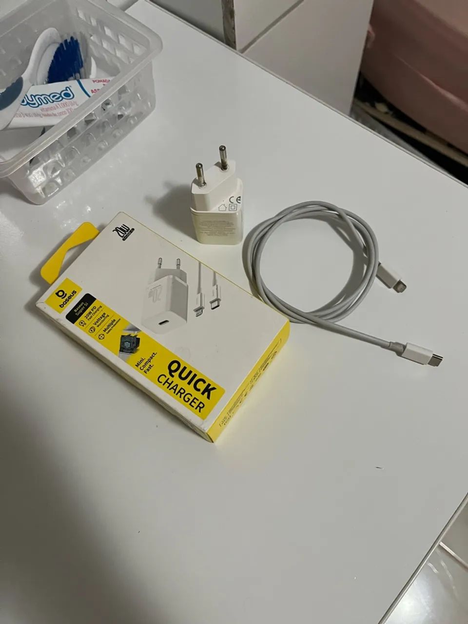 Carregador Baseus Tipo C para Lightning 20w - Foto 2