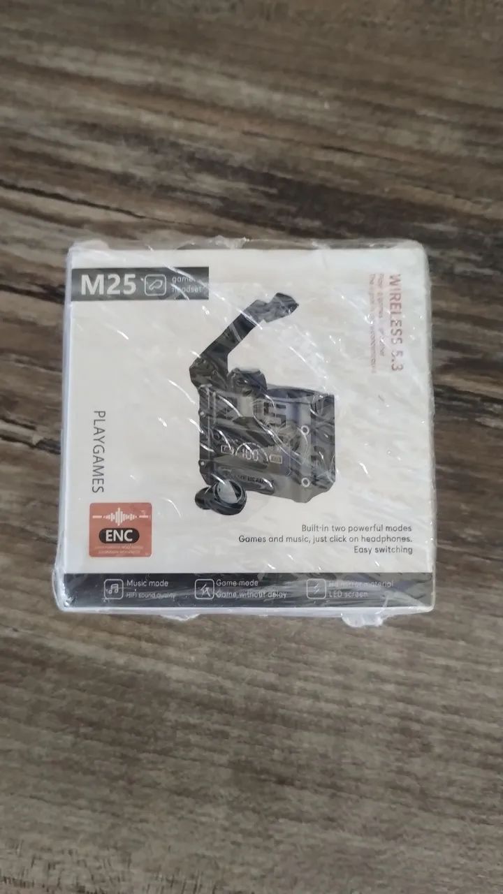 Fone de Ouvido Bluetooth M25 Gamer Led - Foto 5