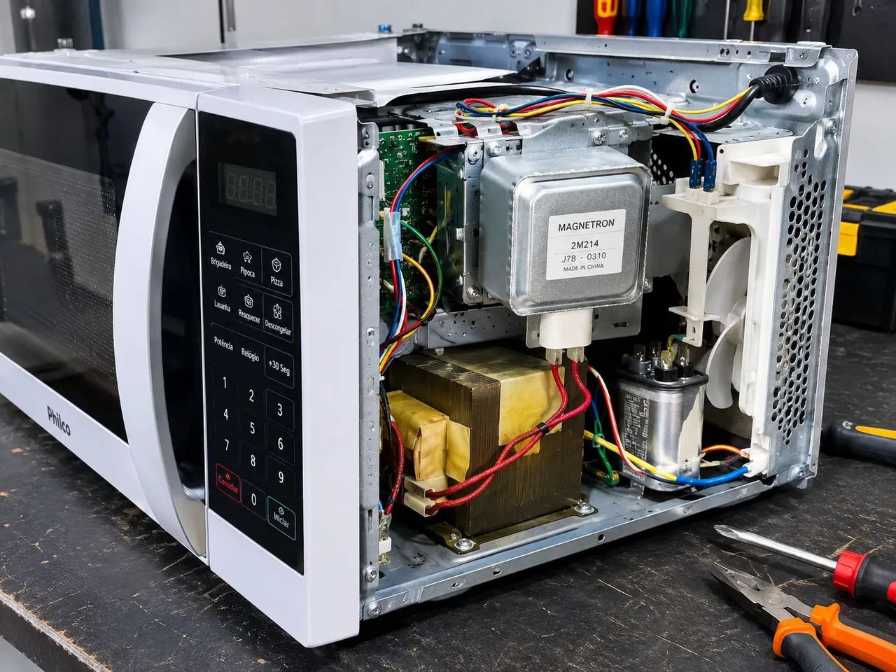 Conserto microondas 