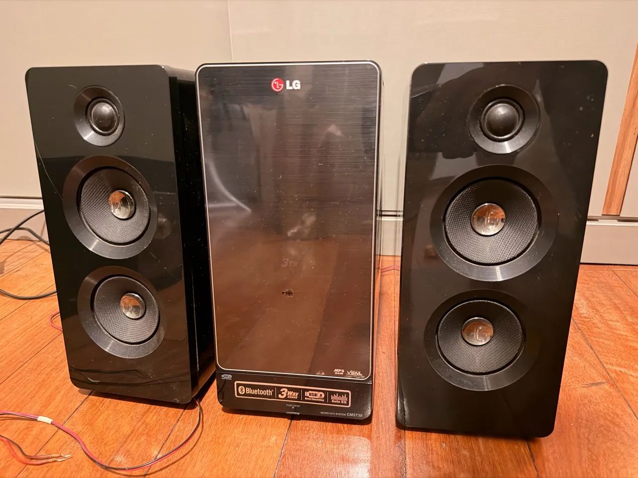 Micro System LG rádio, CD e bluetooth 