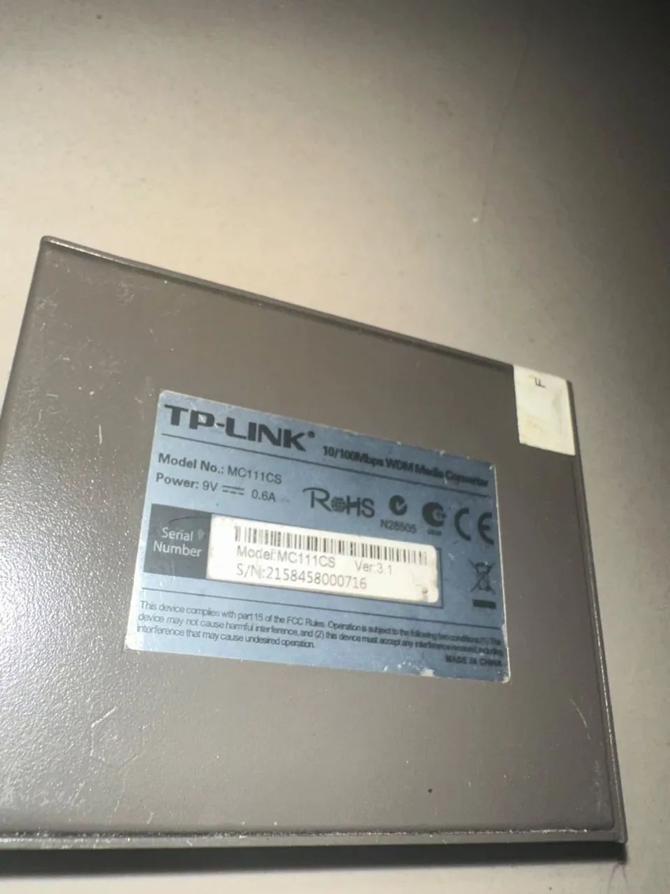 Conversor De Midia Tp-link Wdm Mc111cs Bivolt - Foto 3