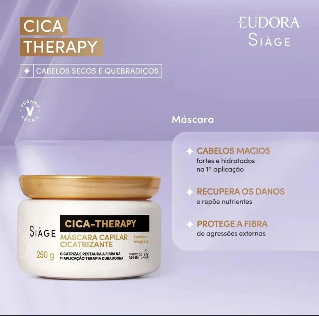 Siàge Cica-Therapy Eudora Máscara Capilar  - Foto 2