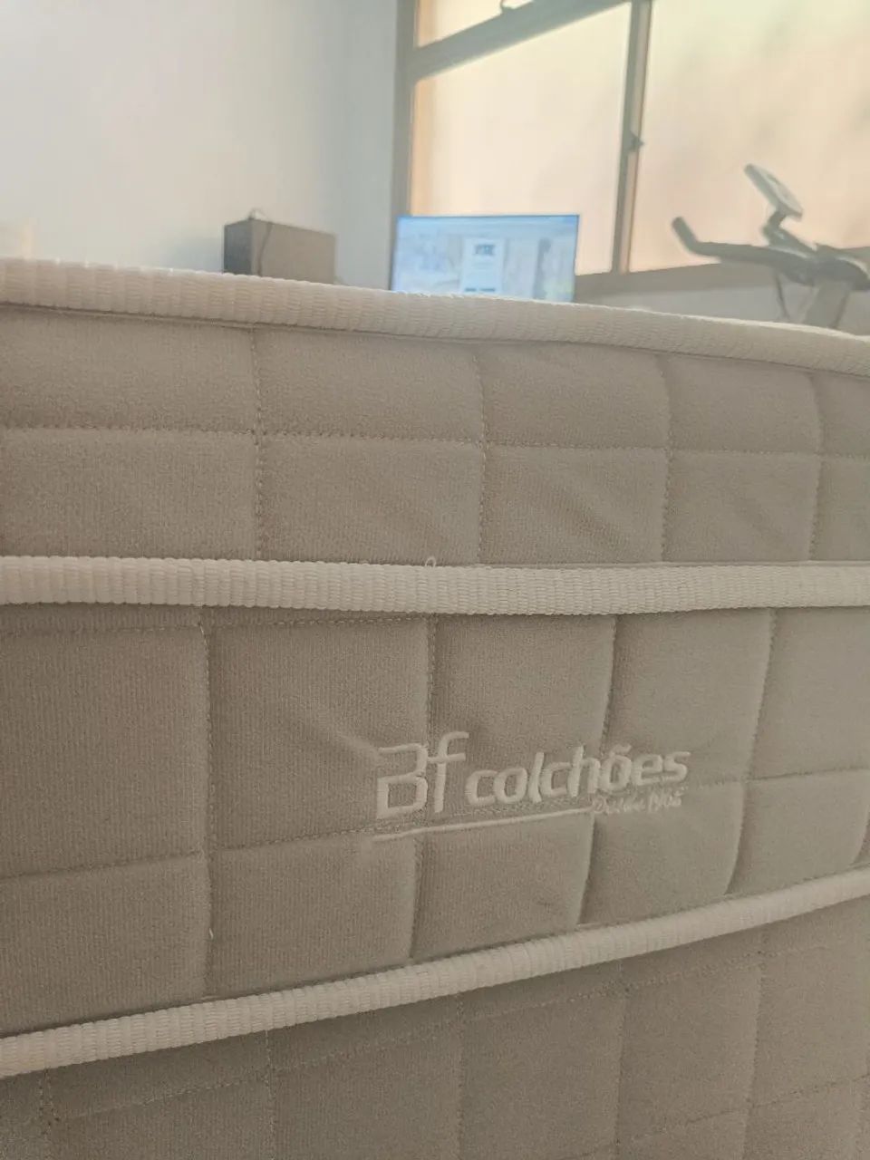 Cama box casal colchão molas  smart balance BF colchões  - Foto 5