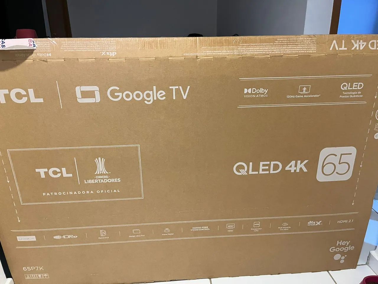 TV TCL P7K 65 polegadas 