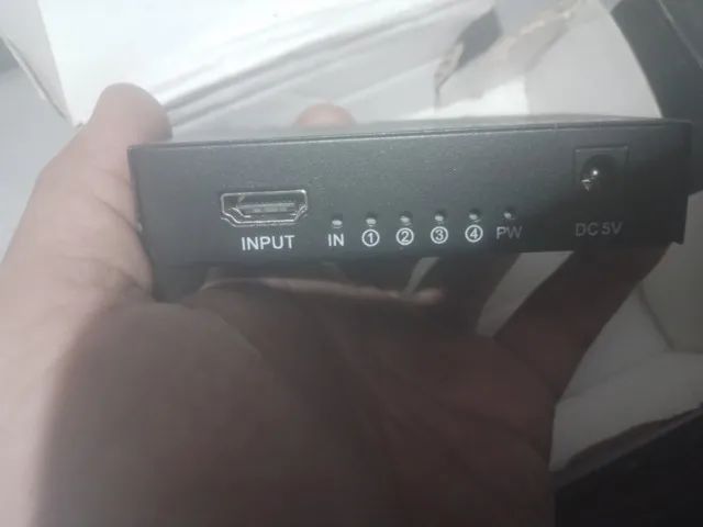 dois distribuidores de sinal HDMI (Splitters 1x4). - Foto 3