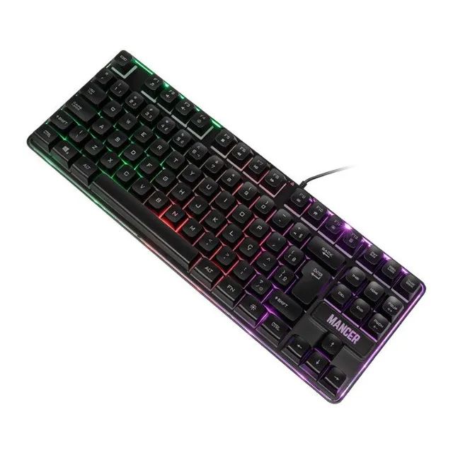 Teclado Gamer Mancer Veyra Rainbow - Foto 2