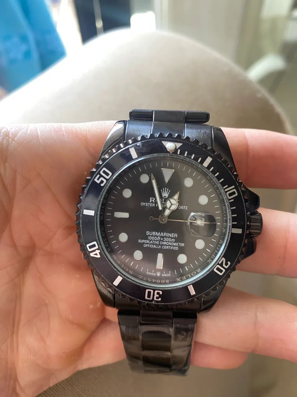 Relógio Rolex Preto - Foto 2