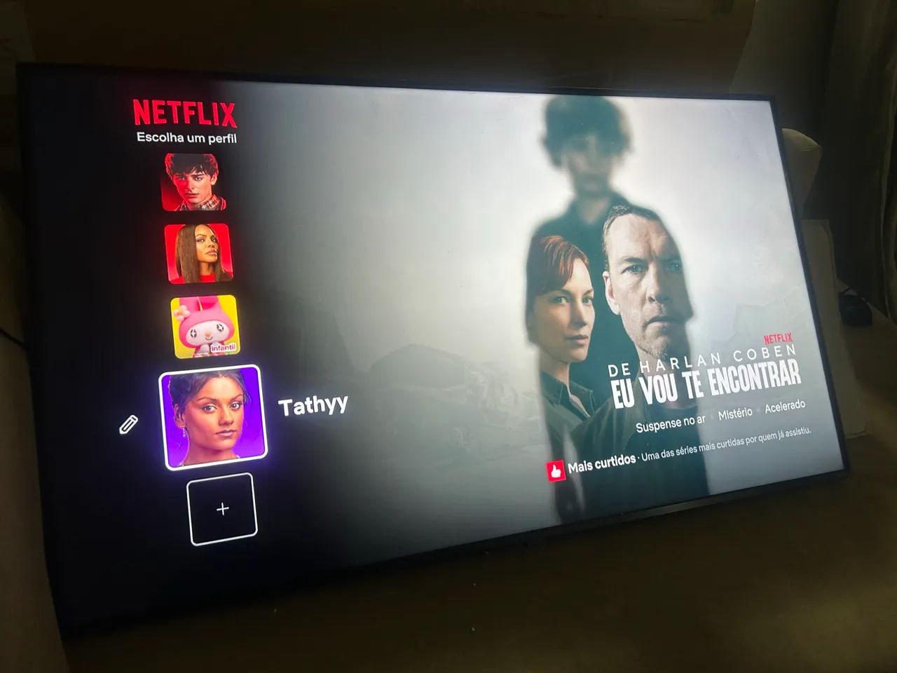 TV LG 55 polegadas SmartTV 4K com garantia! Entrega grátis! Suporte de parede novo