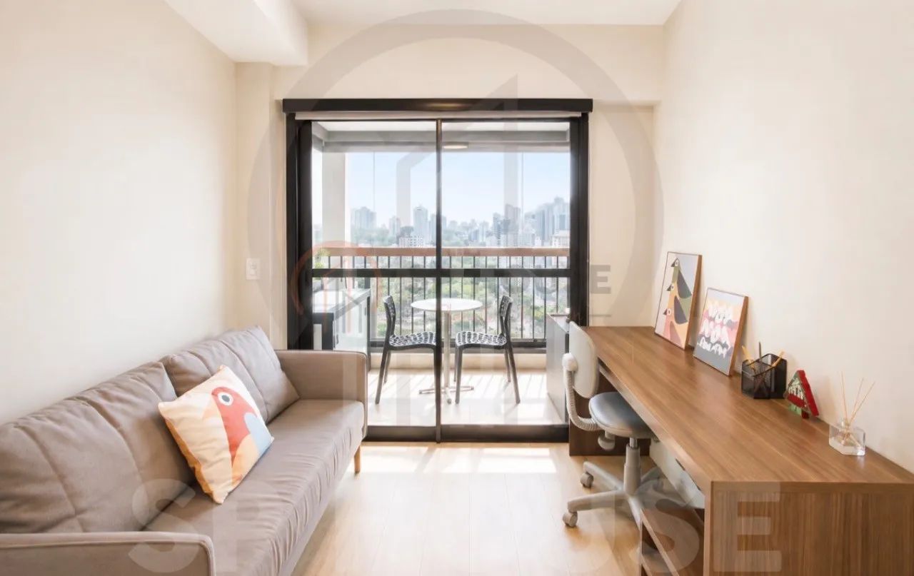 Studio mobiliado para locação, no Brooklin, 1 quarto, 29 m²