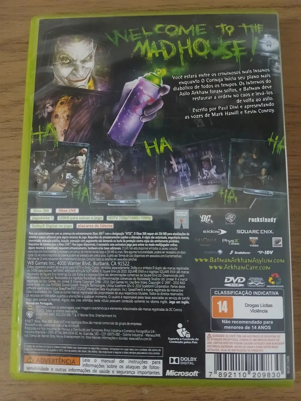 Batman arkham asylum xbox 360 - Foto 3