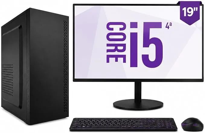 Computador Completo Intel Core i5 4a Geração 8GB RAM DDR3 SSD128