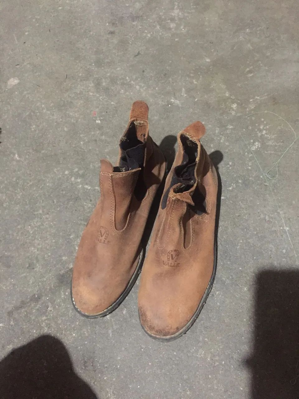 Bota de couro