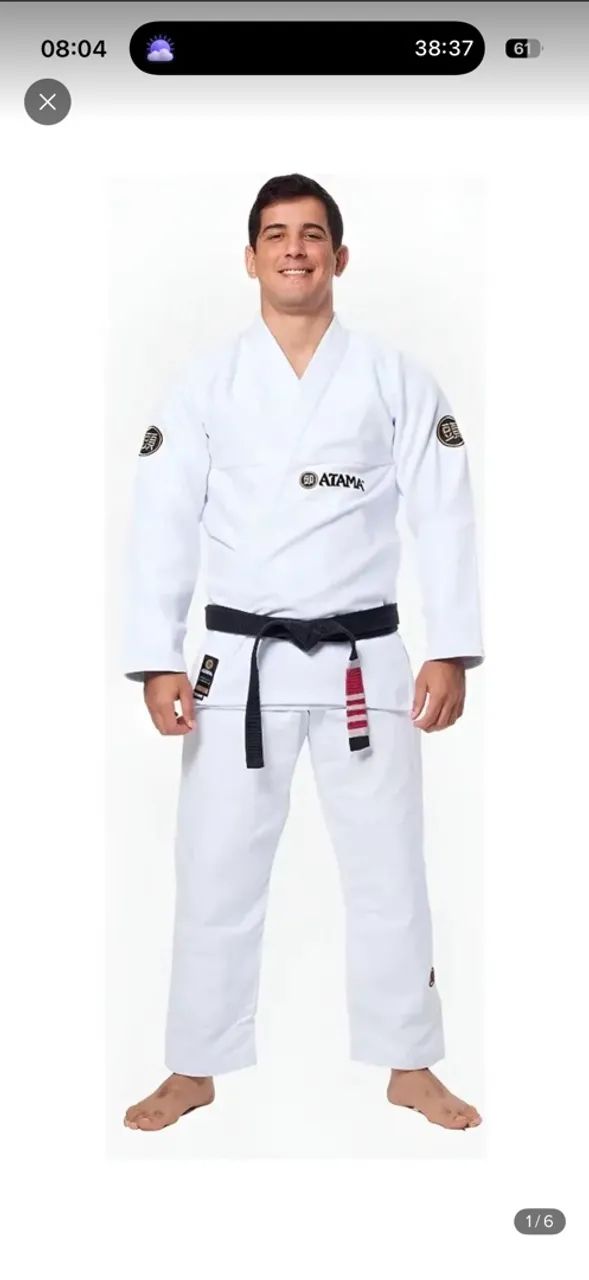 KIMONO ATAMA CLASSIC BRANCO A2 - Foto 2