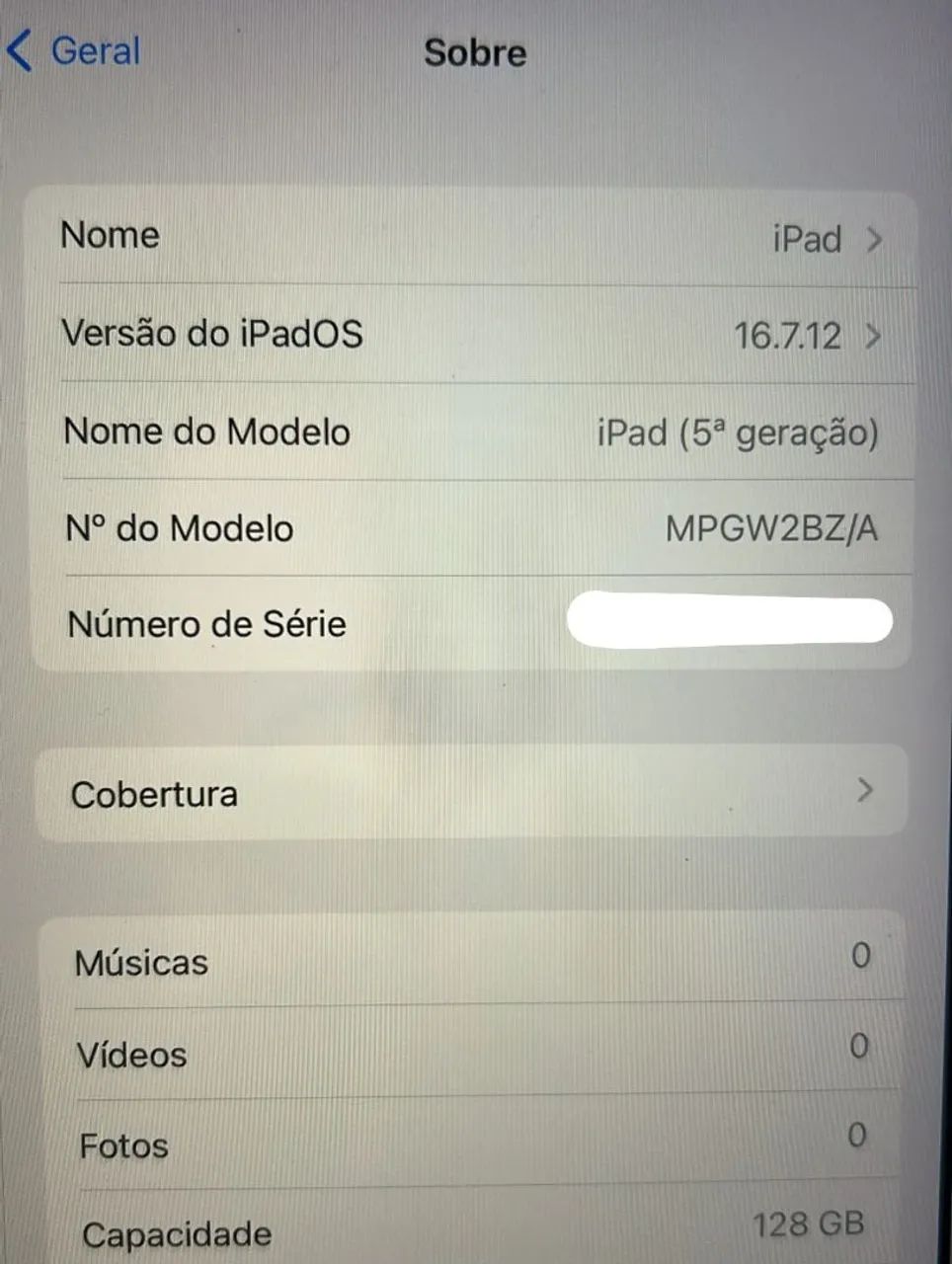 iPad 5 geração 128gb dourado  - Foto 5