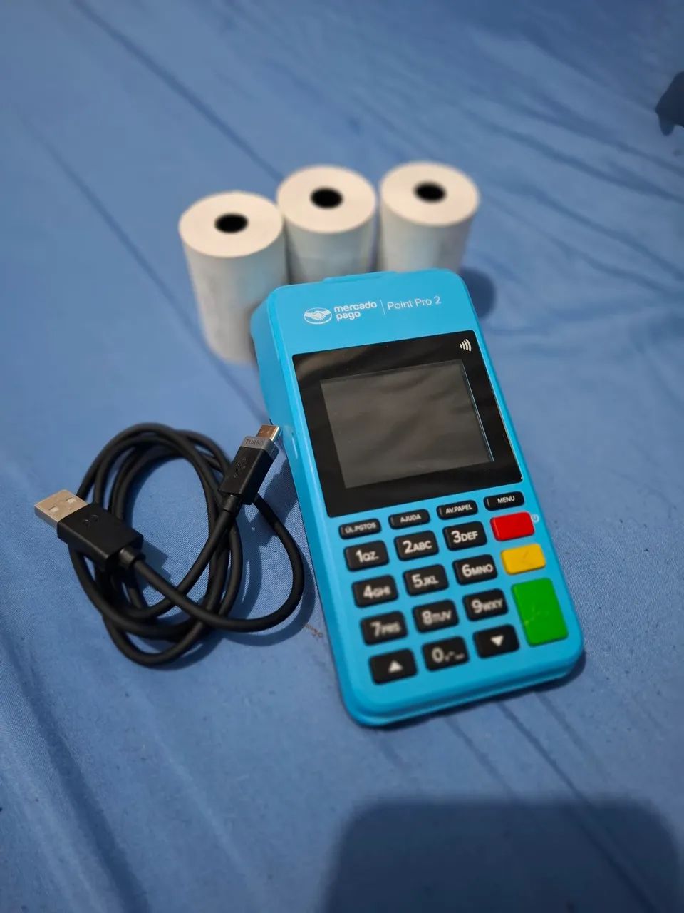 Maquininha Mercado Pago Point Pro 2 - Foto 4
