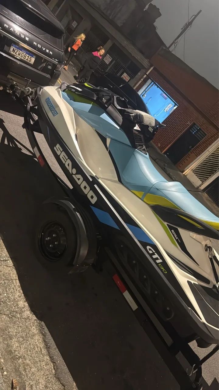 Jetski Seadoo 130 gti todo revisado entrada e parcela  - Foto 5