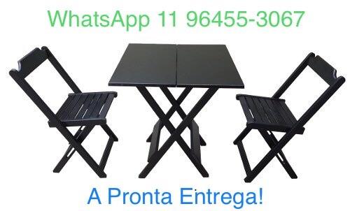 Mesa e Cadeira Dobrável