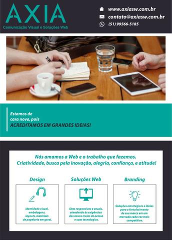 Gráfica, comunicação visual e sites
