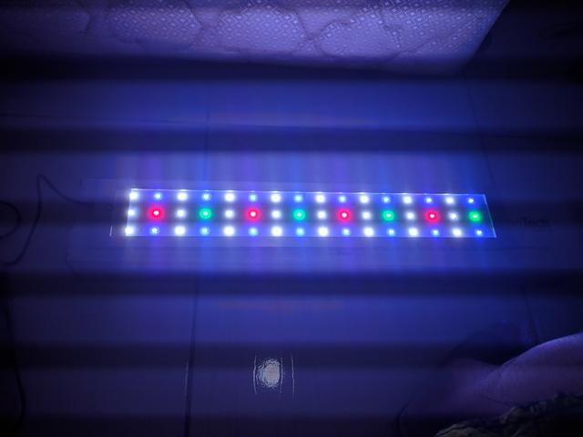 VENDO Ocean Tech Luminaria Led 60cm Marine 24w 48 Leds Bivolt
