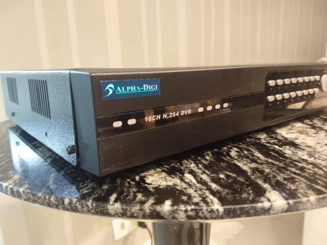 DVR Standalone 16 Cameras Alphadigi Acesso pelo Celular