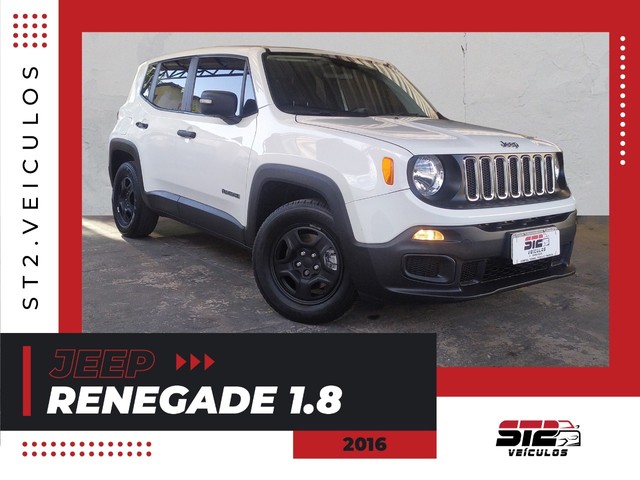 JEEP RENEGADE SPORT 1.8 2016/2016 MANUAL APENAS 45 MIL KM