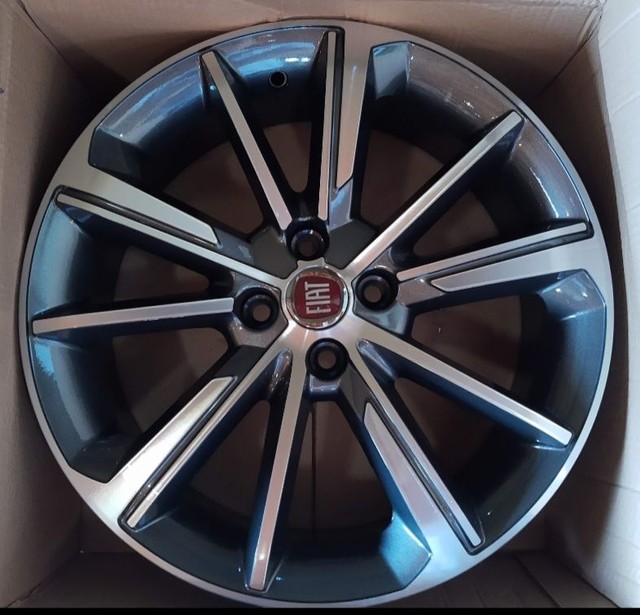 Rodas Aro 17 Fiat Chronos 4x98 Novas( ACEITO CREDISHOP)