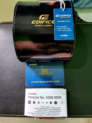 Raro Relógio Casio Edifice EFX-520 SP  - Foto 5