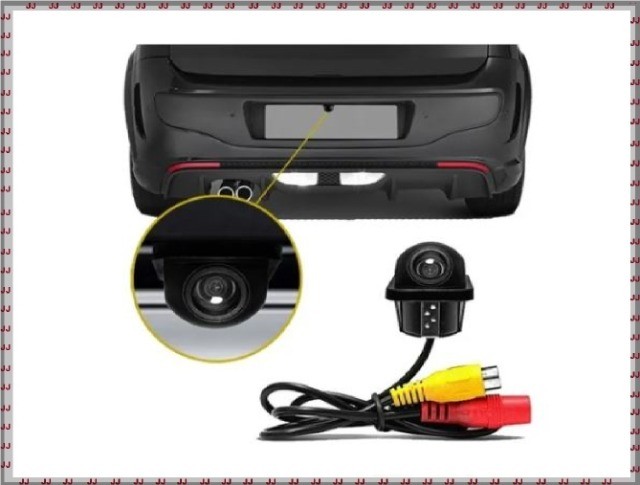 A câmera de ré Tartaruga com visão noturna - modelo Honda Fit 2013-2014 - Foto 4