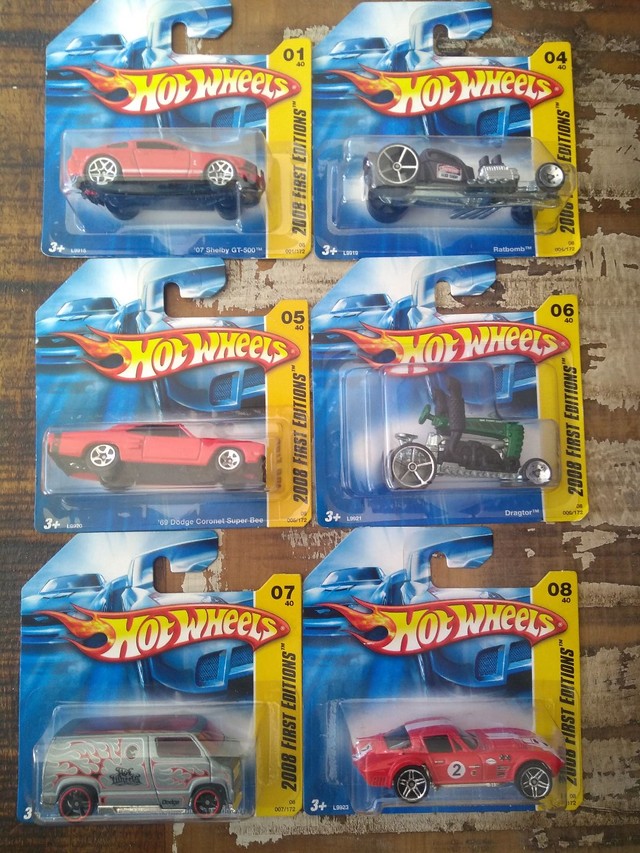 HOT WHEELS FIRST EDITIONS 2008